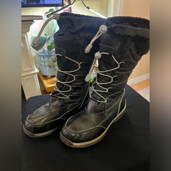 ⚫️ BOGO Lands End girls winter boot size 6M - Picture 2 of 6